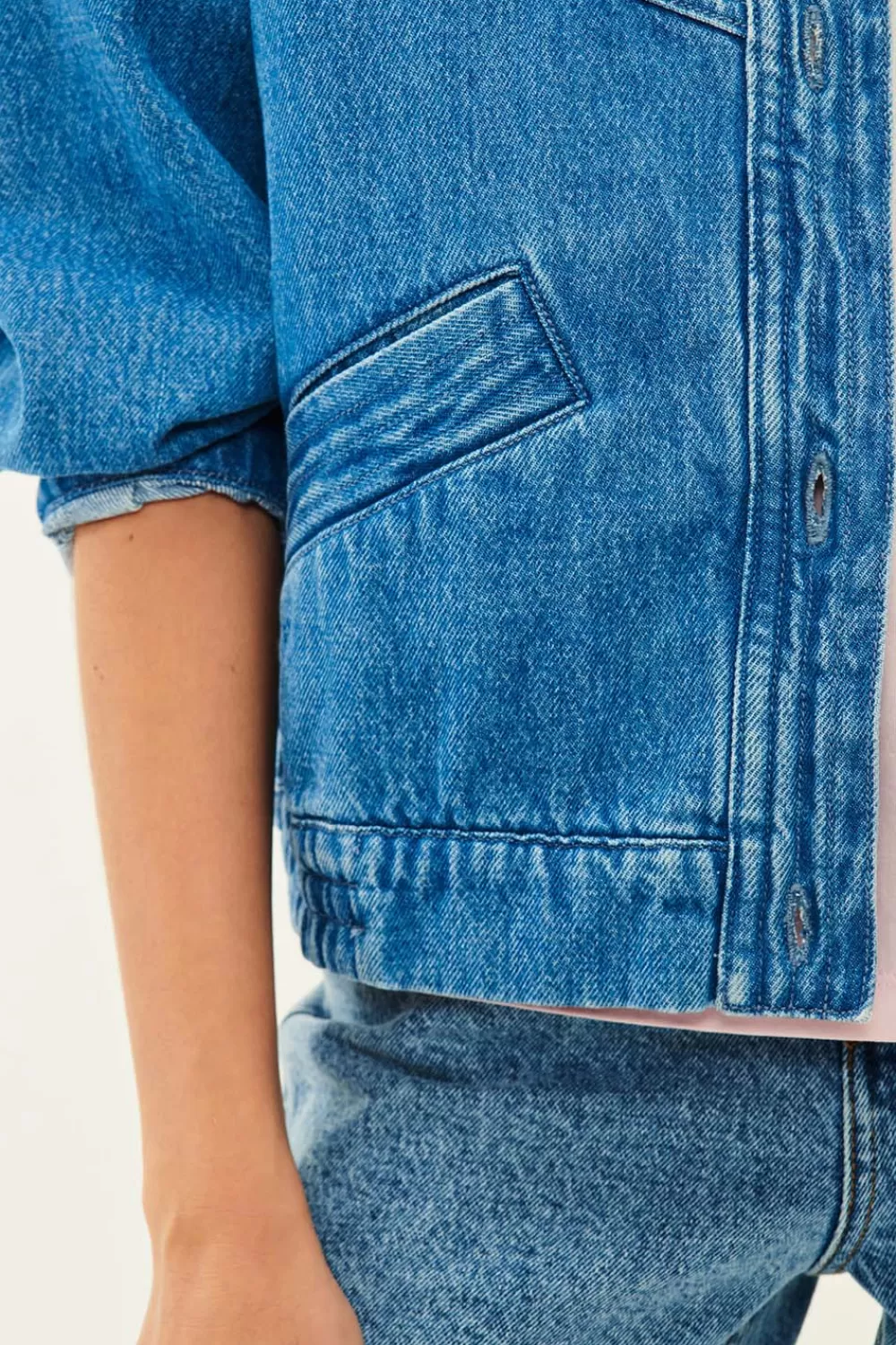 Des Petit Hauts Veste Loubia | Denim | Vestes & Manteaux