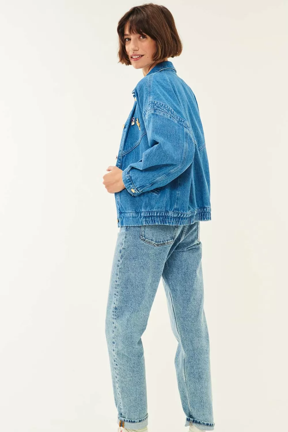 Des Petit Hauts Veste Loubia | Denim | Vestes & Manteaux