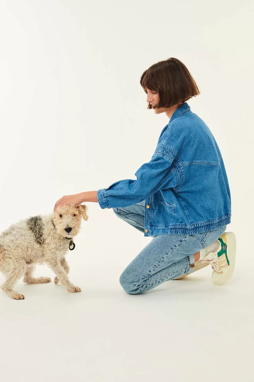 Des Petit Hauts Veste Loubia | Denim | Vestes & Manteaux